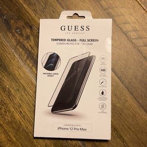 ✳️3/$15 Guess Tempered Glass Screen Protector IPhone 12